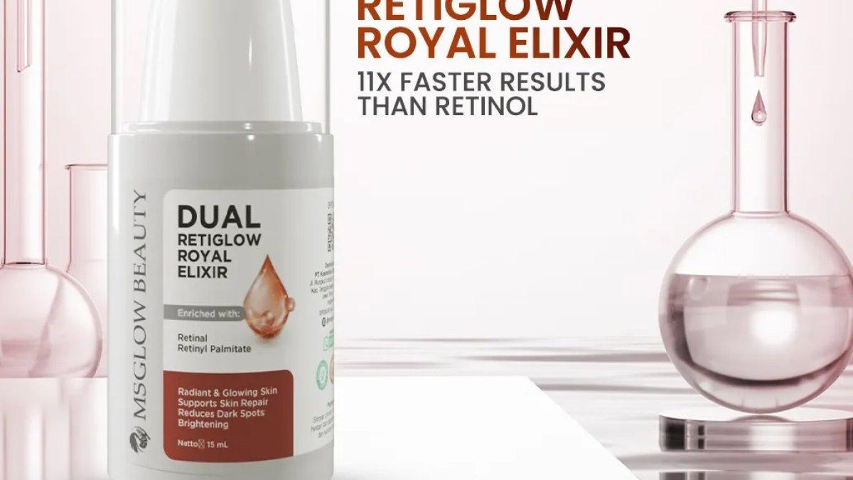 Produk MS Glow- Dual Retiglow Royal Elixir