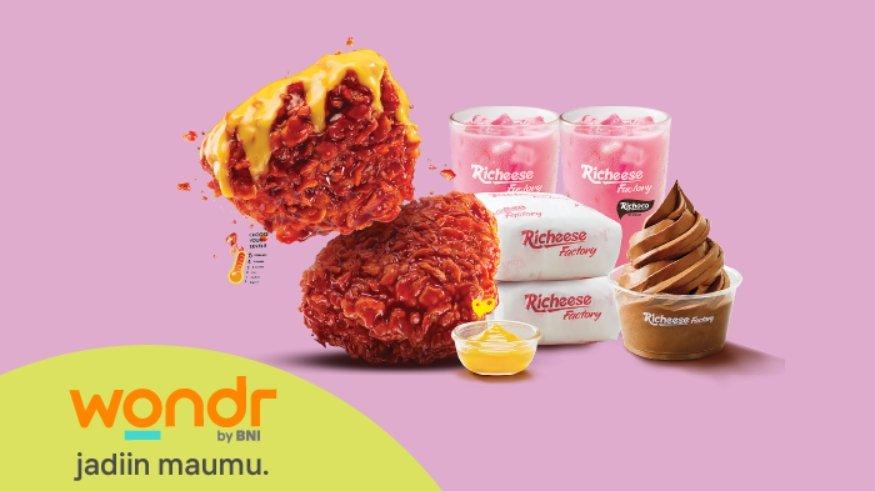 Promo BNI Richeese Factory.