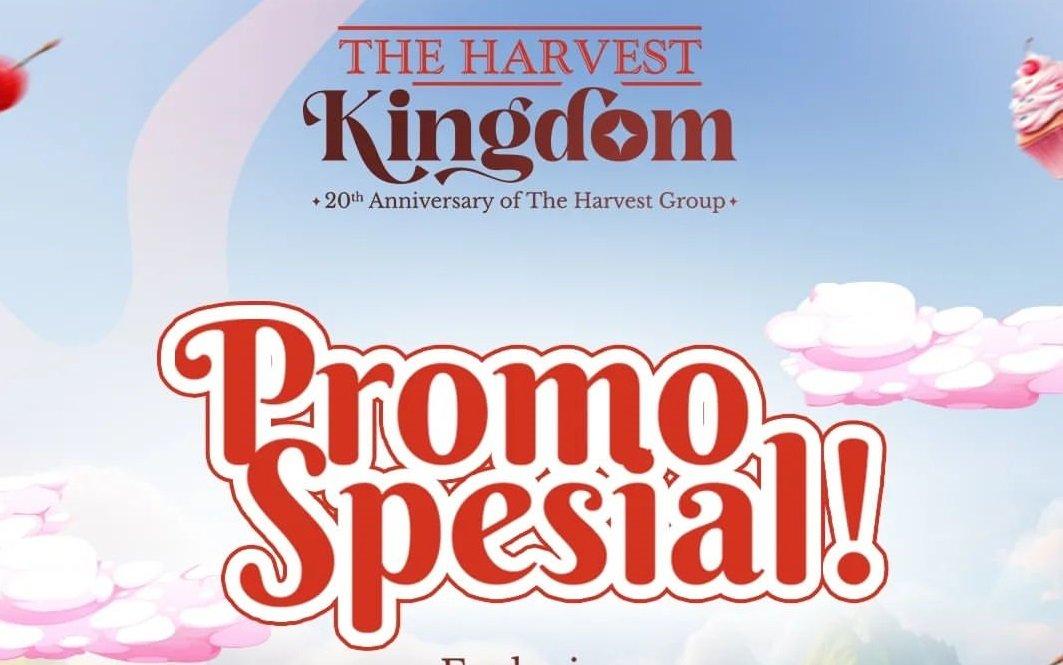 Promo spesial The Harvest Kingdom 20 Year Sweet Fairytale