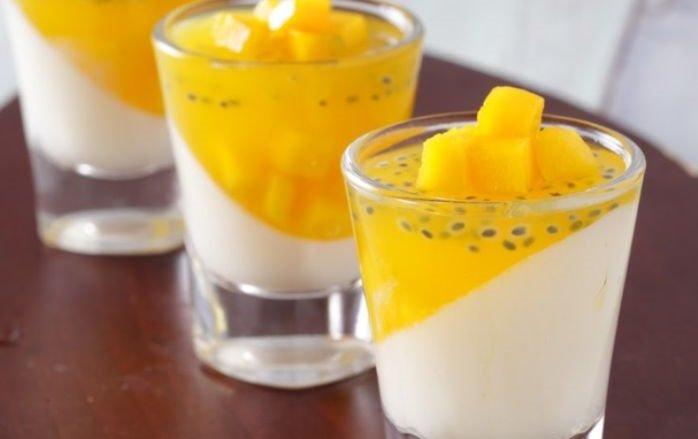 Puding mangga dessert