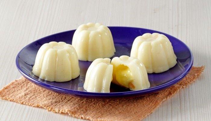Puding mangga yoghurt