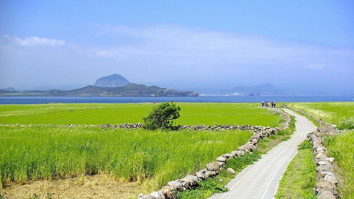 Pulau Gapado, satu tempat wisata terbaik di Pulau Jeju Korea Selatan.