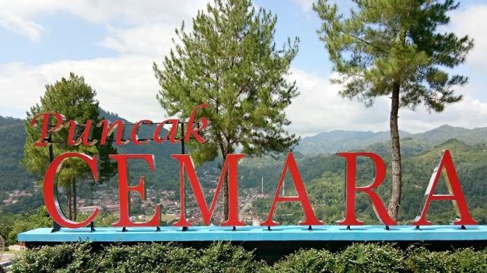Puncak Cemara City View, tempat wisata hits di Sawahlunto.