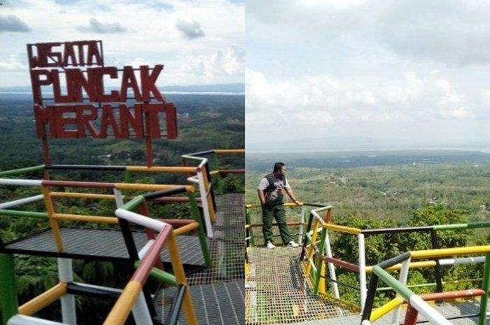 Wisata Puncak Meranti di Sebelimbingan, Pulau Laut Utara, Kabupaten Kotabaru.