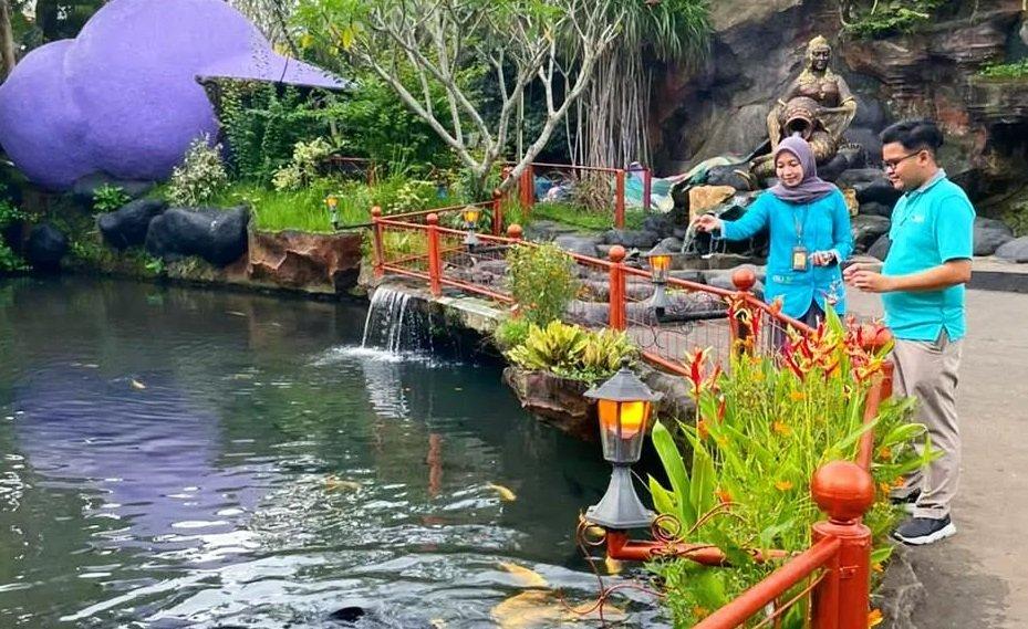 Purbasari Pancuran Mas, satu tempat wisata terbaik di Purbalingga yang cocok dikunjungi saat akhir pekan bersama keluarga.
