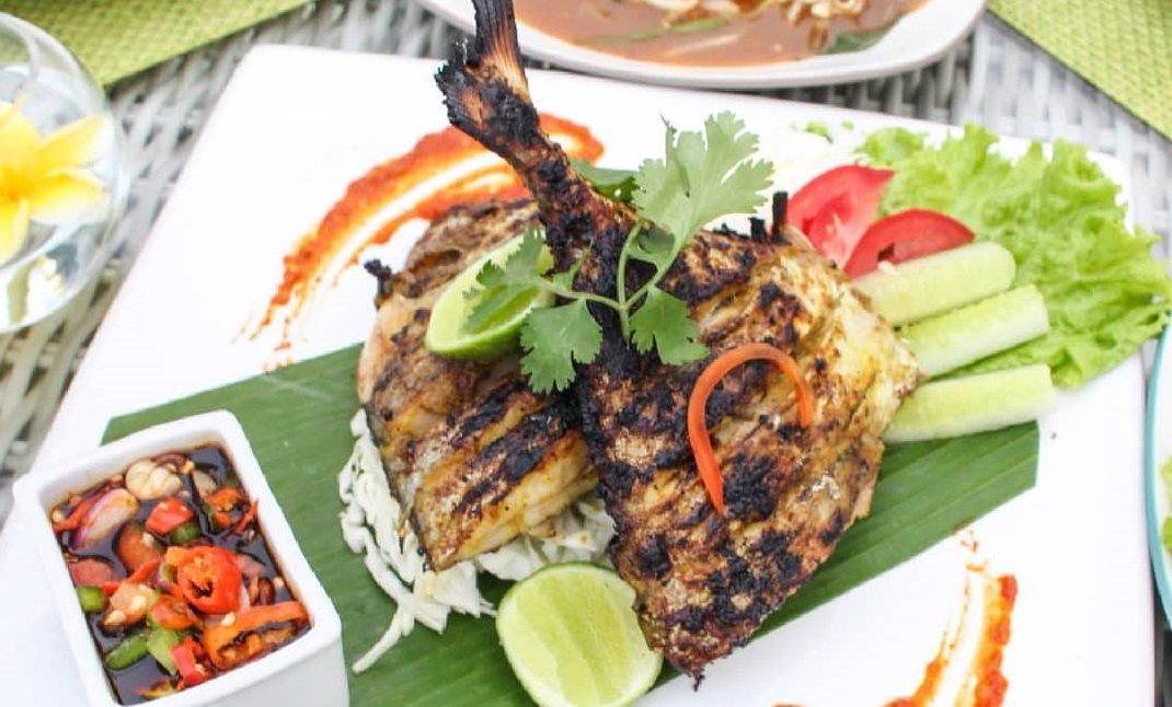 Salah satu menu di Nyiur Resto Putri Duyung Ancol.