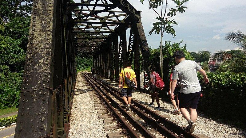 Rail Corridor, satu tempat wisata gratis di Singapura.