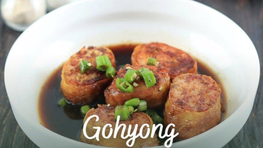 Menu gohyong di Ranu Raseyan.