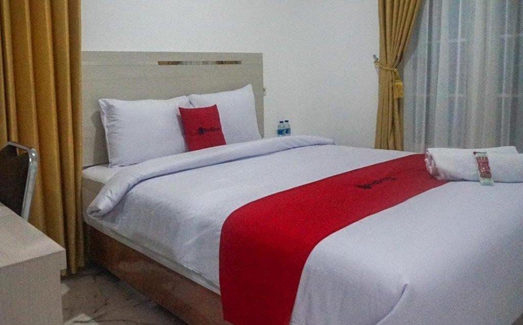 Ilustrasi kamar hotel.
