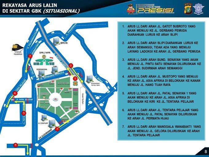 Rekayasa lalu lintas konser Coldplay memang bersifat situasional.
