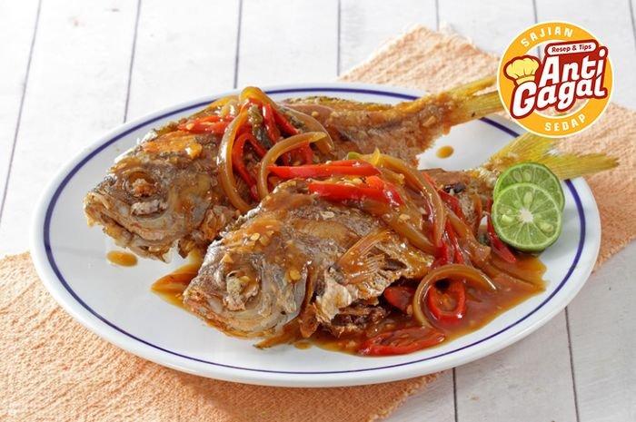 Resep Ikan Goreng Saus Tiram buat menu Lebaran.