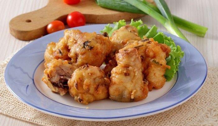 Ilustrasi menu olahan ayam fillet.
