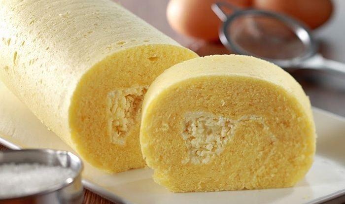 Bolu gulung kukus keju.