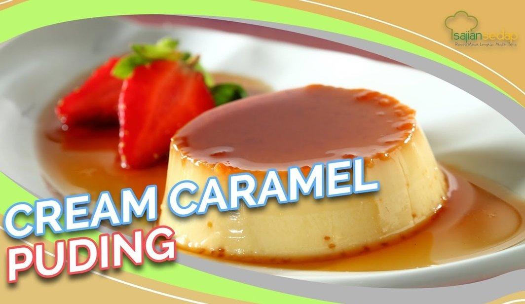 Puding karamel.