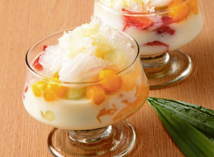 Es buah susu kelapa.