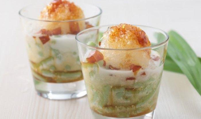 Es cendol hunkwe.