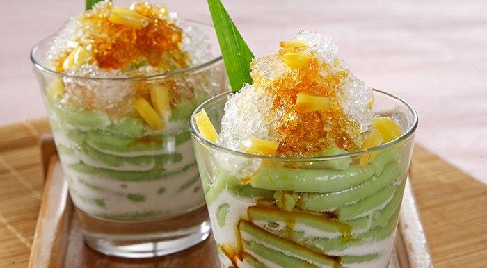 Es cendol tape.