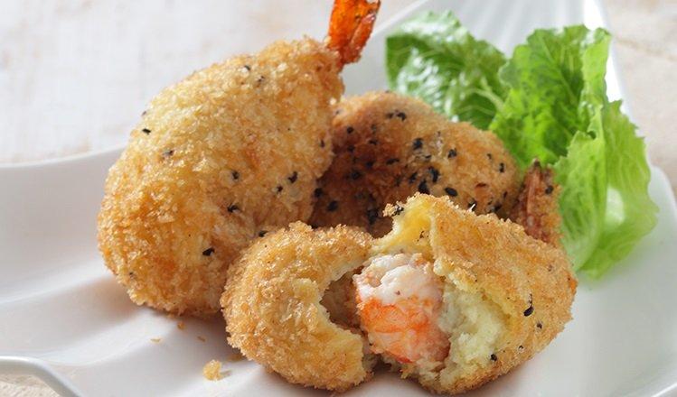 Kroket udang.