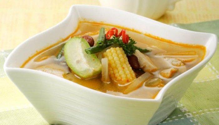 Labu siam asam manis.