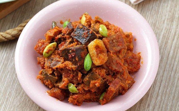 Sambal goreng krecek ati.