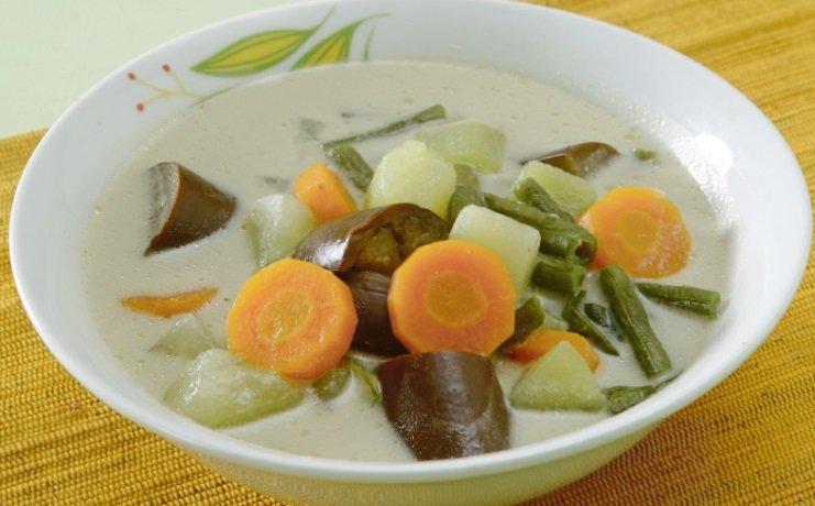 Sayur lodeh ebi.