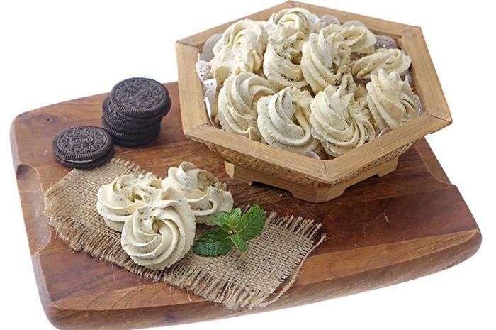 Semprit cookie and cream.