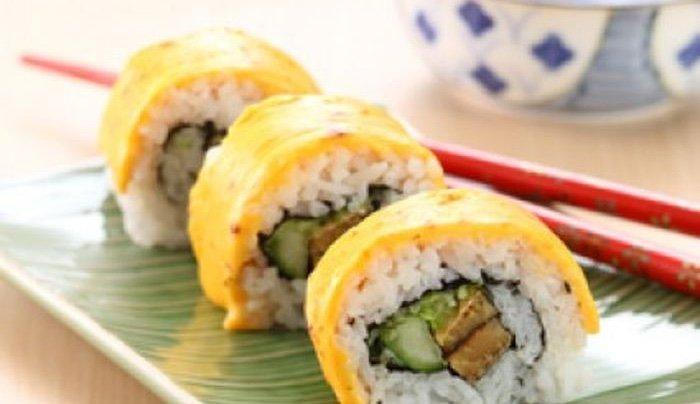 Sushi keju ikan bandeng presto.