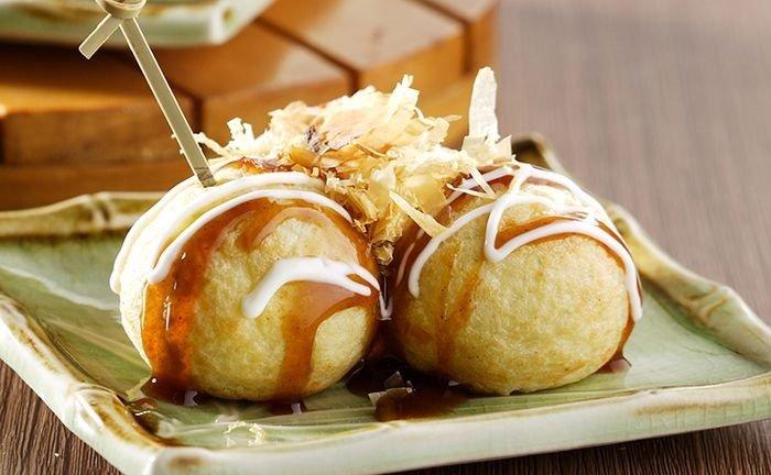 Takoyaki.