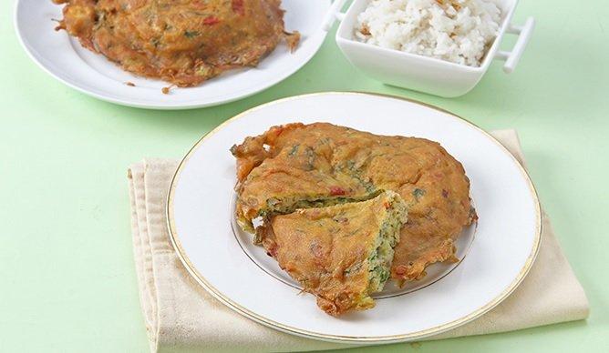 Telur dadar Padang.