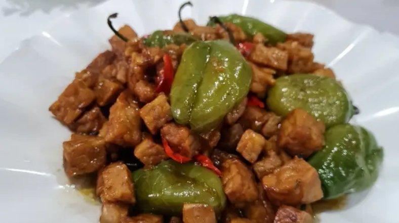 Resep tumis tempe cabai gendot