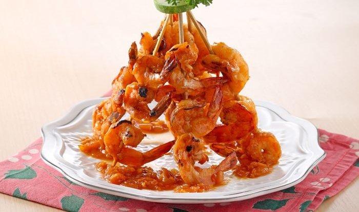 Ilustrasi menu seafood.