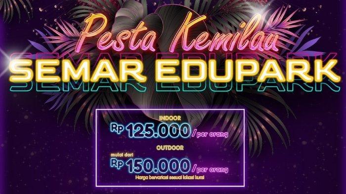 Rincian harga pesta kembang api di Semar Edupark Karanganyar, Jawa Tengah. Berikut jadwal lengkap harga tiket pesta kembang api di Semar Edupark, tempat wisata hits di Karanganyar saat malam Tahun Baru 2024.