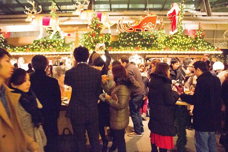 Roppongi Hills Christmas Market, satu pasar Natal terbaik di Tokyo Jepang.