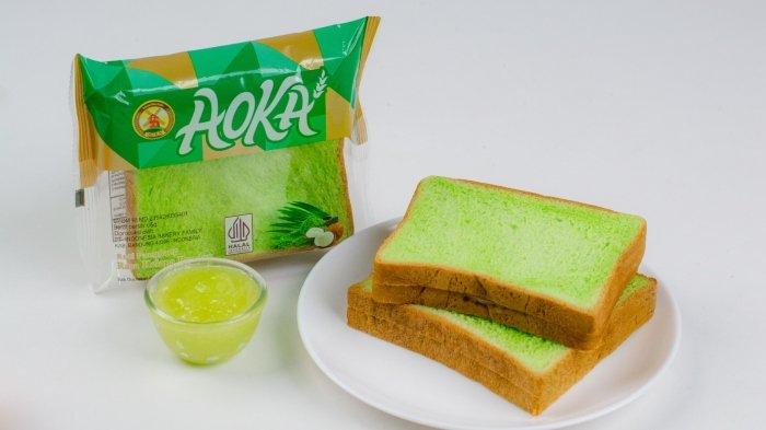Roti Aoka varian rasa panggang pandan. Viral roti Aoka diduga mengandung zat pengawet berbahaya yang umumnya ditemui di produk kosmetik.