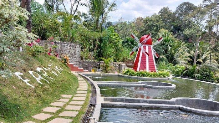 Salah satu spot foto estetik di Farmora, Bandar Lampung, Lampung.