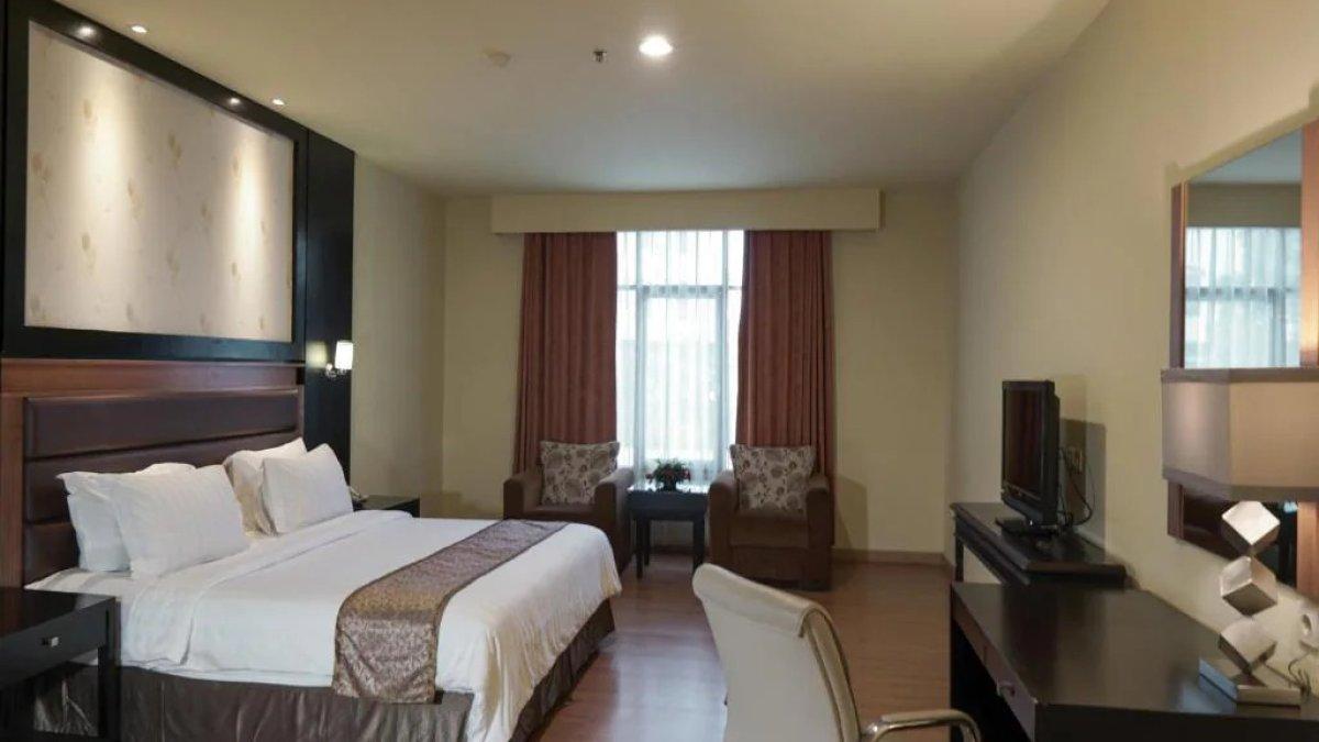 Ilustrasi tipe kamar yang ada di Sari Ater Kamboti Hotel Bandung
