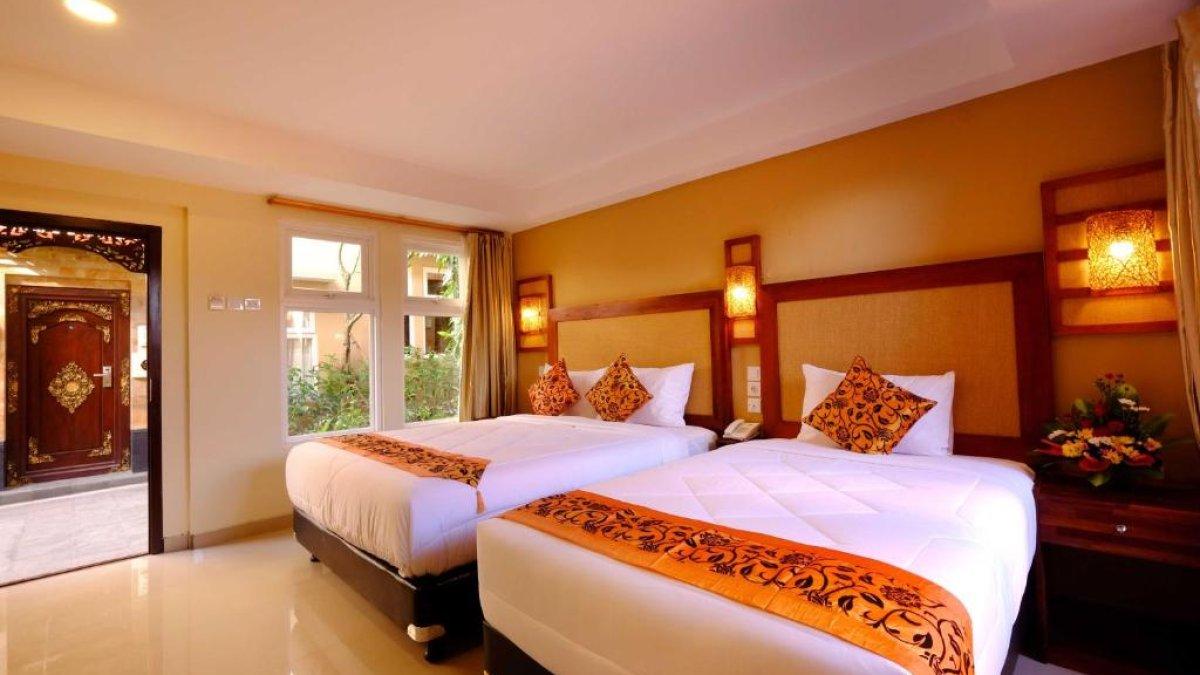 Ilustrasi tipe kamar yang ada di Sari Villa Ubud