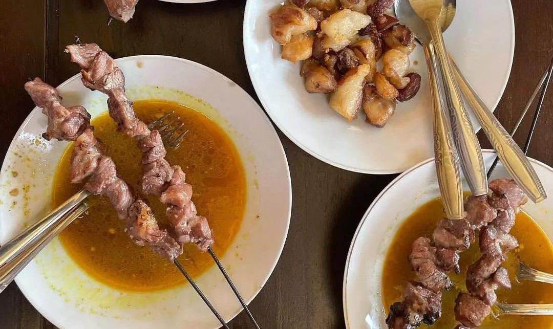 Sate Klathak Mak Adi di Bantul.