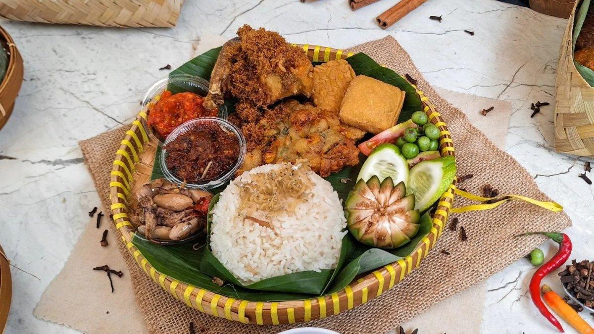 Satu menu di Jasmine Park, tempat wisata baru di Tangerang Banten.