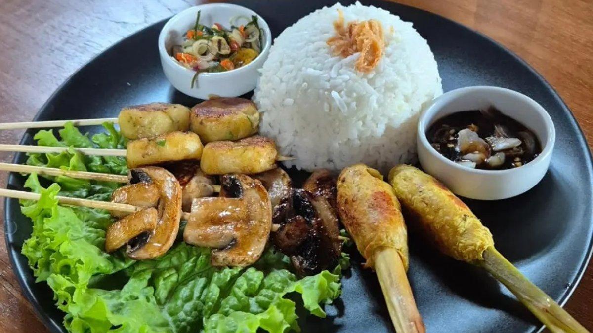 Satu menu di Shailendra Bistro, Magelang, Jawa Tengah.