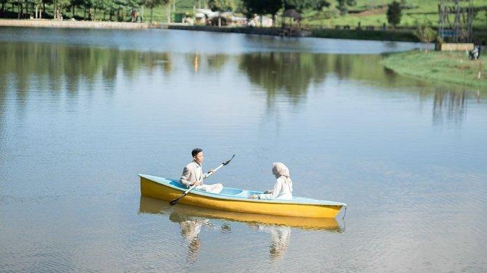 Satu tempat wisata alam di Bogor, Telaga Saat Puncak