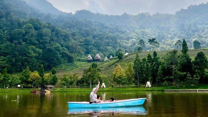 Satu tempat wisata di Bogor, Telaga Saat Puncak