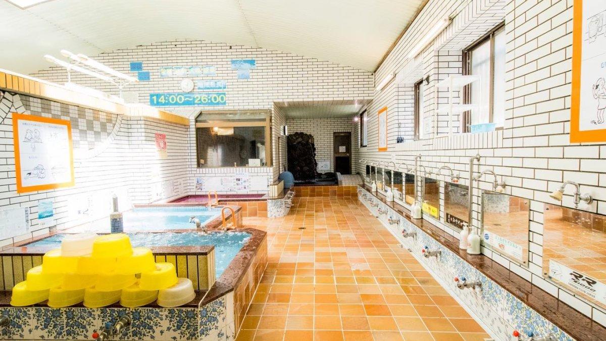 Sauna no Umeyu, satu onsen ramah tato terbaik di Kansai Jepang.