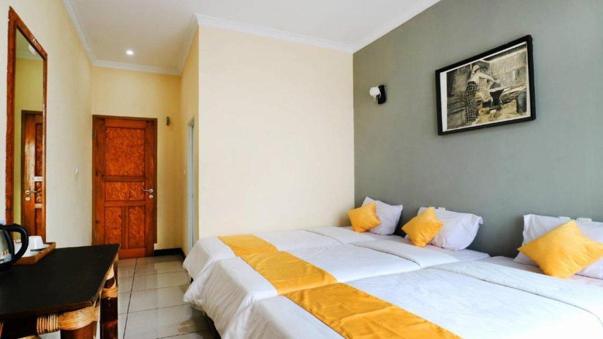 Ilustrasi tipe kamar Saung Balibu Hotel & Resto, hotel dekat Gunung Takuban Perahu