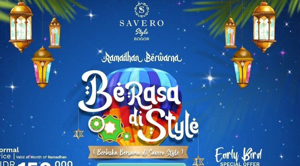 Savero Style Hotel Bogor, satu hotel di Bogor Jawa Barat yang menawarkan paket bukber all you can eat Ramadan.