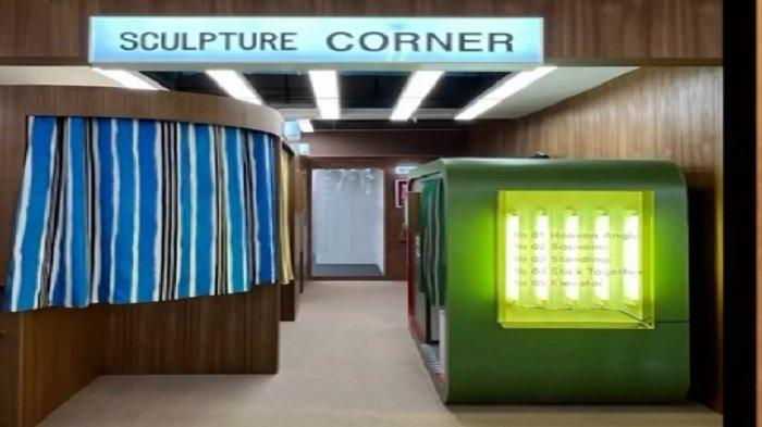 Salah satu stan photo booth yang ada di Sculpture, Bangkok.