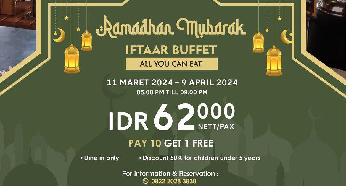 Secret Garden Coffee and Chocolate, satu resto di Jogja yang menawarkan paket bukber Ramadan 2024.