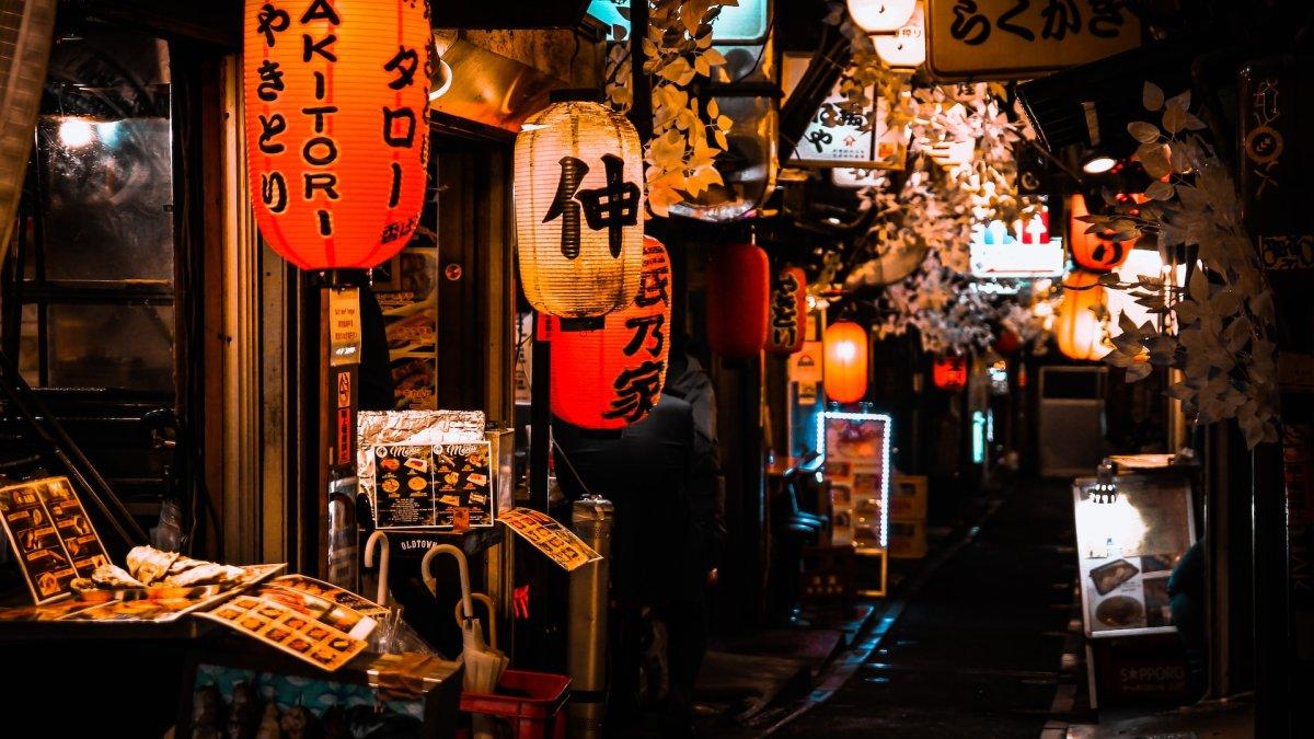 Sejumlah izakaya di Tokyo Jepang