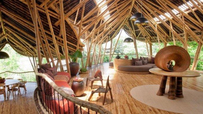 Sharma Springs Bamboo di Bali untuk healing saat liburan akhir pekan.