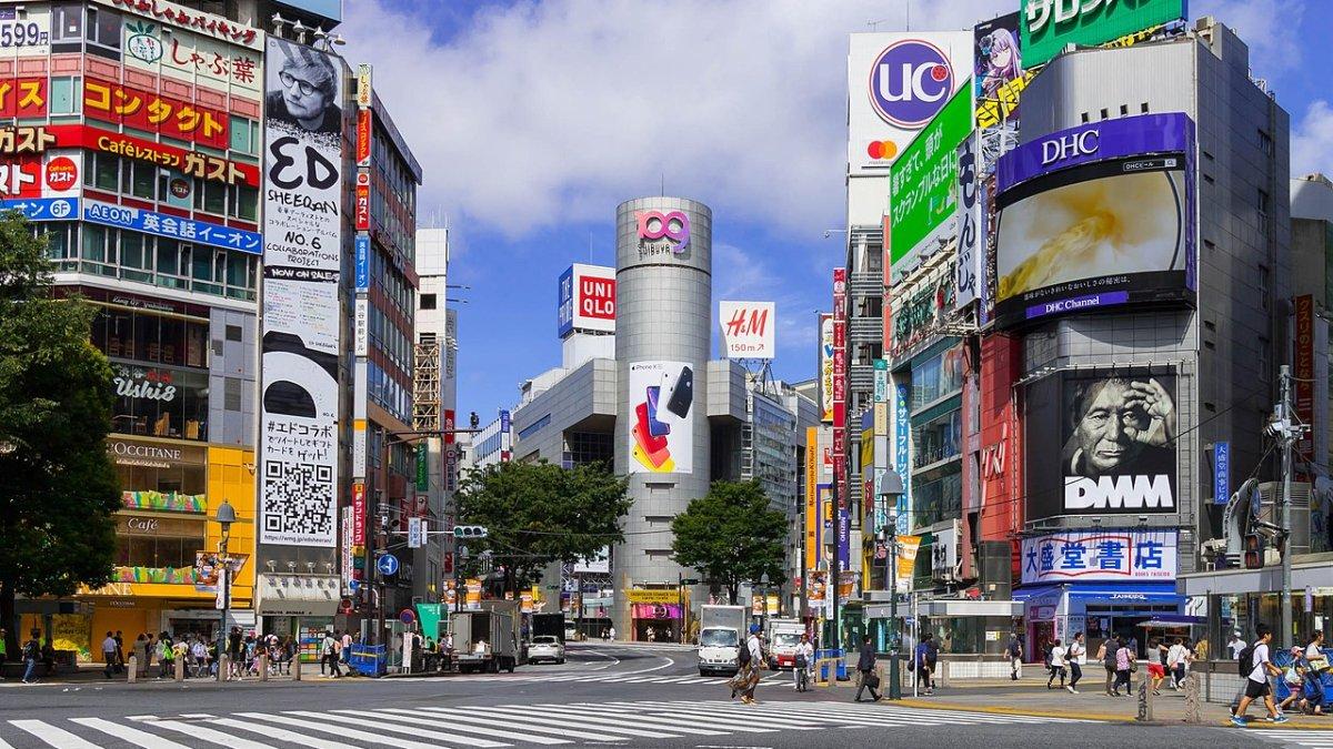 Shibuya 109, satu tempat wisata di Shibuya Jepang.